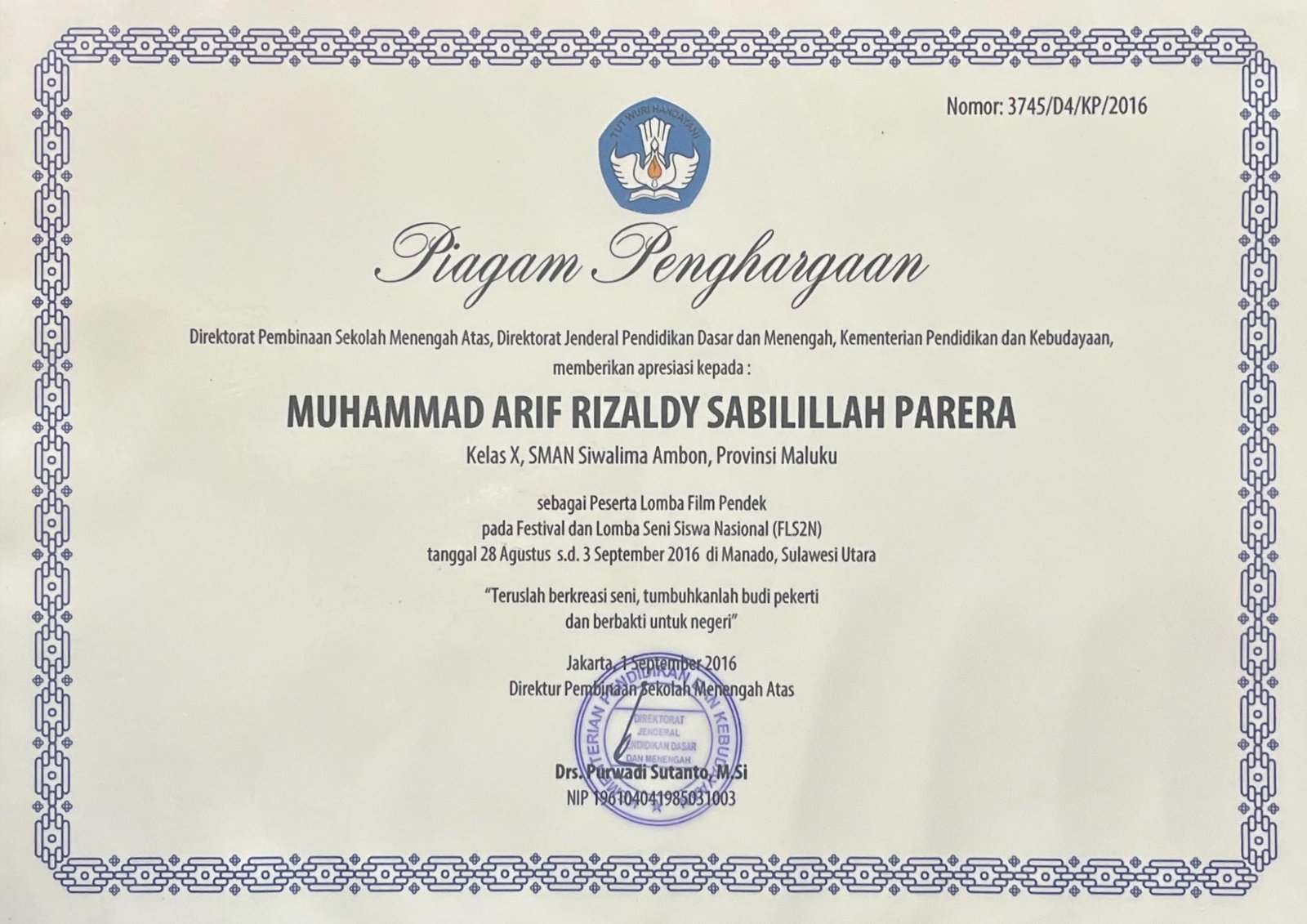 National Student Art Festival and Competition (FLS2N)